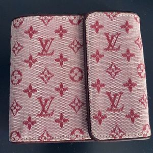 ⭐️SOLD⭐️ Louis Vuitton Cherry Denim Wallet
